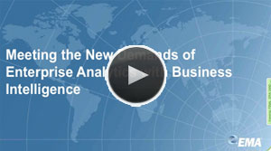 Meeting the New Demands of Enterprise Analytics with Business Intelligence